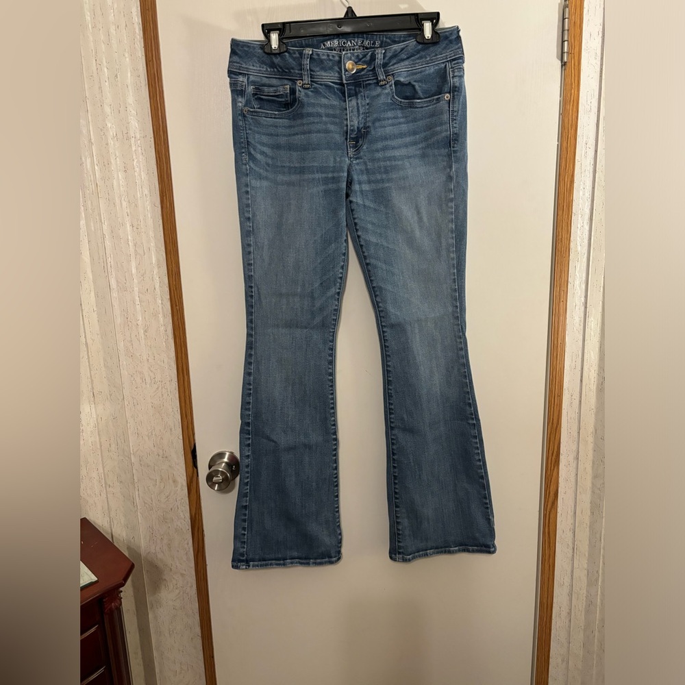American Eagle Outfitters Light Blue Flare Jeans